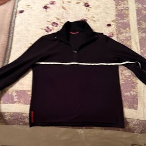 Prada Quarter Zip Pullover Fleece (L)